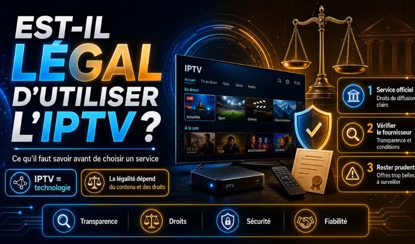 Est-il légal d’utiliser l’IPTV